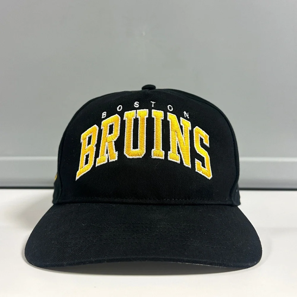 47 Brand Boston Bruins Hockey  NHL Official  Black Snap Back - Picture 13 of 13